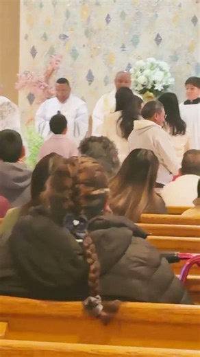 Today we went to the church ￼