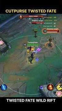 Cutpurse Twisted Fate Wild Rift Skin Spotlight