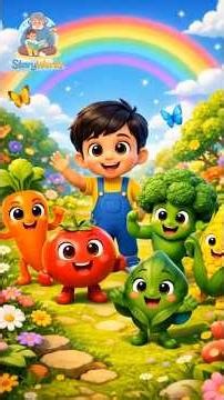 🌈 Magical Vegetables Story 🥕🥦 | Learn Healthy Eating for Kids | Fun Cartoon Animation #storyworld