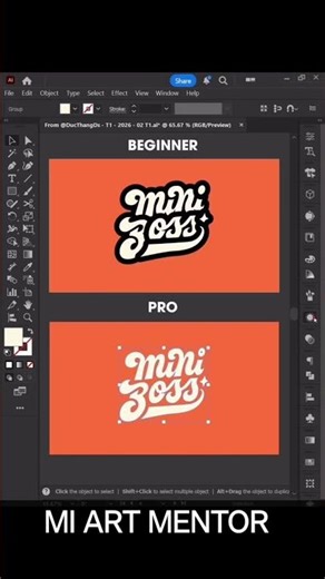 illustrator tips and tricks #photoshop #illustrator #design #shorts #viral