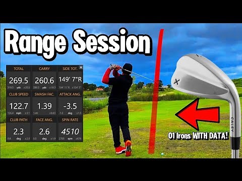 Testing CALEY golf 01 Irons! Unbelievable results!