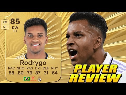 THIS CARD IS CRAZY! 🔥FC26 85 Rodrygo Review || FIFA 26 ULTIMATE TEAM