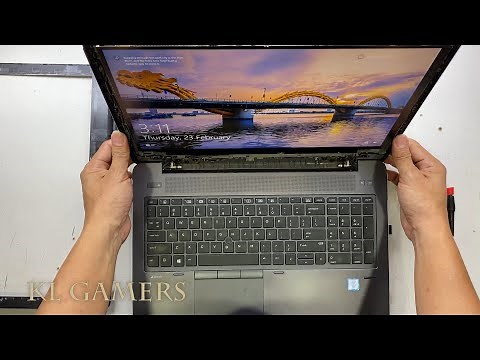 HP ZBook 15 G3 Notebook Laptop Change Repair Replace LCD Screen