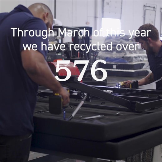 Did you know that close to 20 million mattresses wind up in landfills every year? Not at Sleep Outfitters! We recycle every old mattress and foundation we haul away, along with all the packaging from your new mattress. | Sleep Outfitters