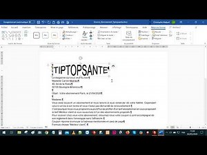 Insérer un objet WordArt