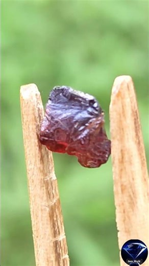 Garnet Rough Gemstone #gems #stone