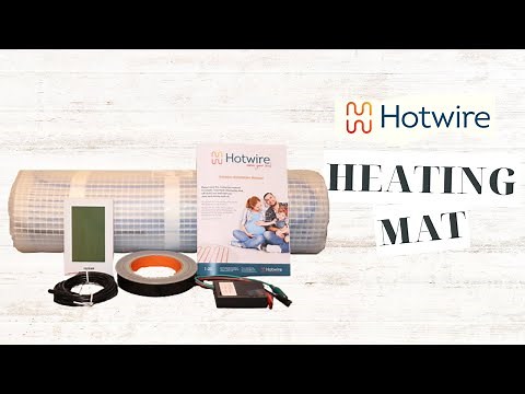 Hotwire Heating Mat Installation Video