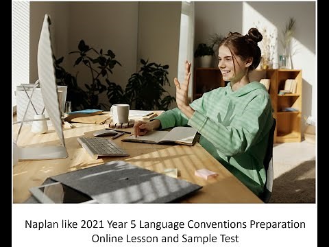 Naplan Year 5 Language Conventions