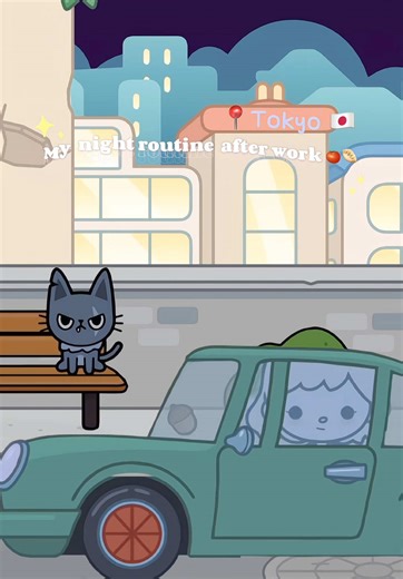 Relaxing Night Routine After Work with Toca Boca