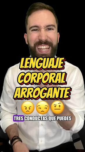 3 Señales de Lenguaje Corporal ARROGANTE 😒 (¿Qué Opinas?) • Podemos identificar que una persona es arrogante a través de su lenguaje no verbal si mantiene una postura excesivamente rígida o elevada, con la barbilla levantada de forma constante, lo que puede reflejar una actitud de superioridad. Otro indicio es si evita el contacto visual con los demás o, por el contrario, sostiene una mirada fija y evaluadora que puede resultar intimidante. Los gestos pueden ser amplios y exagerados, buscando l