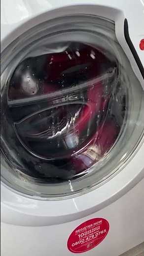 Hoover DynamicNext DXOA410C3 washing machine || Very unbalanced rinse spin (moves again)