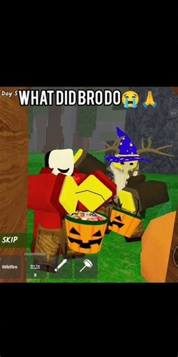 New 99 night in the forest Roblox cutscene #roblox #robloxmemes