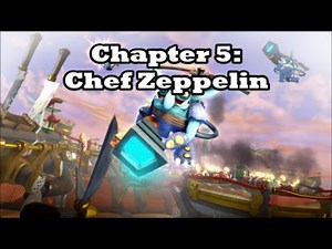 Skylanders: Trap Team - Blind Playthrough (Part 5 - Chef Zeppelin + Chef Pepper Jack Boss)
