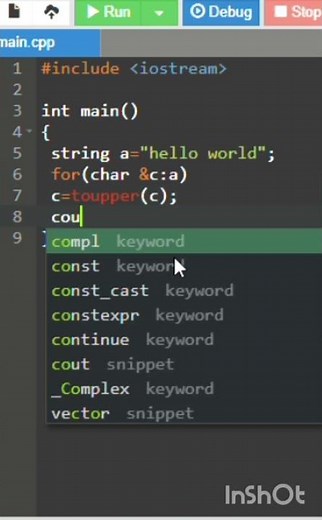 C++ String manipulation🔥❗#coding #c++ #programming