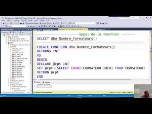 SQL les fonctions définies par l'utilisateur