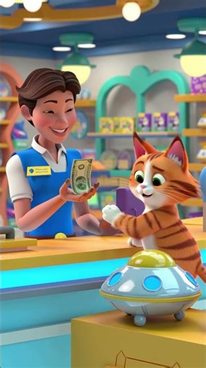 The Cat and the UFO 🚀 | A Pixar-Style Friendship Adventure 🌈 | Heartwarming Animated Short