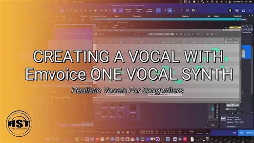 Studio One 6 - Creating A Vocal With Emvoice One VST - Home Studio Trainer