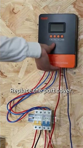 PowMr MPPT 60A Solar Charger Controller Blacklight LCD Regulator Max