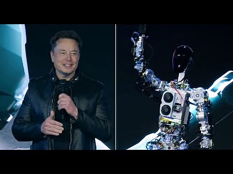 テスラが汎用型人型AIロボット「オプティマス」のデモを初公開 Tesla unveils demo of humanoid AI robot Optimus for the first time