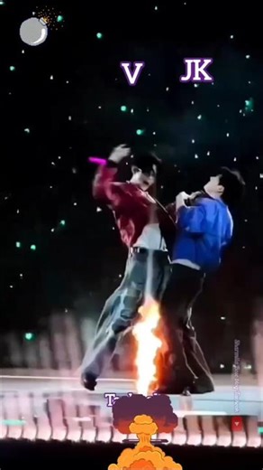 😱 The way JK pointed towards V and Taekook rocked together in Mic Drop hits different 😍🤧#taekook