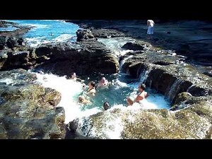Toliet Bowl at Hanauma Bay in Hawaii