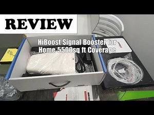HiBoost Cell Phone Signal Booster Review for Home, 5G 4G LTE, 2025