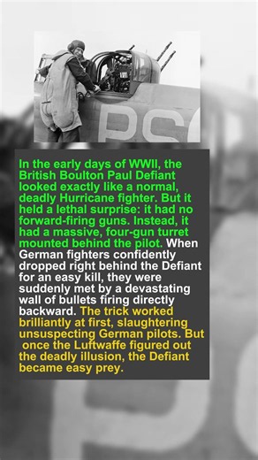 The Fighter Plane That Shot Backwards