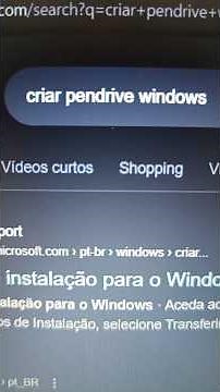 🚀 Como criar um PENDRIVE BOOTÁVEL do Windows 10 e 11 (Rápido e Fácil!)