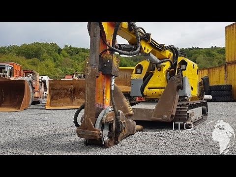 Brokk 330 used Demolition Excavator Robot with Atlas Copco Hydraulic Breaker