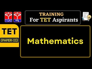 TET - Paper 2 || Mathematics || 11.04.2022 || TSAT