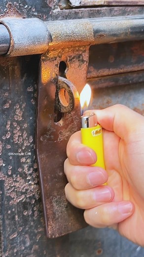 5.3M views · 49K reactions | The Best Way to Protect Outdoor Locks!! #fblifestyle | Knots in Life | Facebook