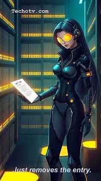 What ACTUALLY Happens When You Delete a File? 🤯 #tech #computer