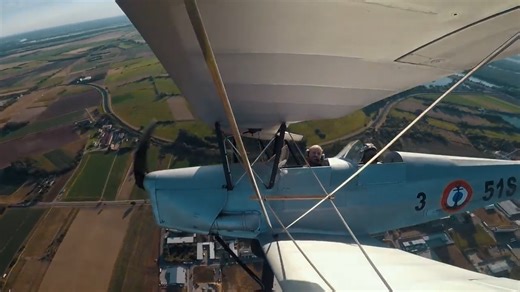 This plane should not still be flying... what it’s like sitting in the cockpit of a WWII biplane