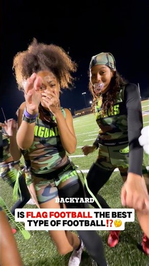 Describe Flag Football in 3 words‼️🤯👇#blur #football #footballshorts #footballskills #flagfootball
