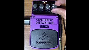 百灵达od300过载单块效果器试听视频