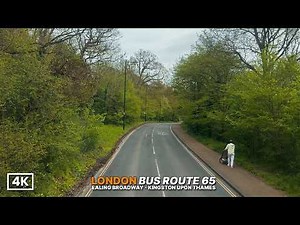 Starts Busy… Ends Peaceful 😌 | Bus 65 Across London (4K HDR POV)