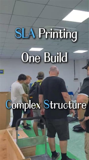 Complex SLA 3D Printing — Built Without Limits