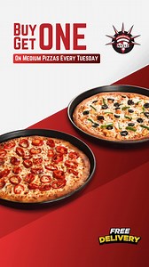 Buy One Get One Free🍕✨ | NY212