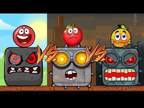 Red Ball 4 - Red Ball vs Tomato Ball vs Cover Orange Ball - Superspeed Gameplay Volume 1 of 3