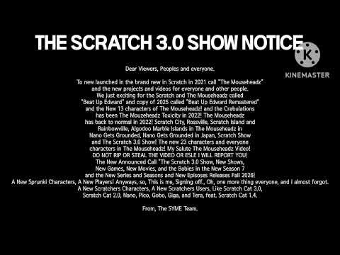 The Scratch 3.0 Show Announcement Confirm, everyone!