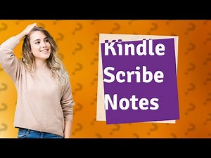 Can I see my Kindle Scribe notes on my computer?