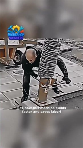 Amazing Paving Block Machine Faster, Precise & Labor Saving!