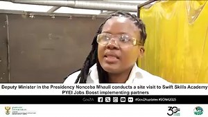 "In a move that exudes vision and dedication, Deputy Minister in the Presidency Nonceba Mhauli embarked on a site visit to Swift Skills Academy, underscoring the government's commitment to empowering the next generation of leaders and change-makers. This strategic visit is a testament to the Deputy Minister's passion for fostering growth, innovation, and skills development, ultimately shaping the future of South Africa ¹." | Swift Skills Academy | Facebook
