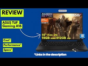 ASUS TUF Gaming A16 Review 2025 | Ryzen 7 7735HS + Radeon RX 7700S Beast Gaming Laptop!
