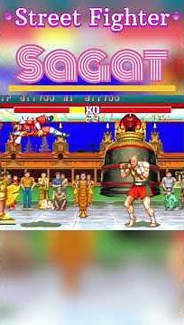 Sagat Street Fighter 2 Champion Edition full gameplay walkthrough long play endings 16