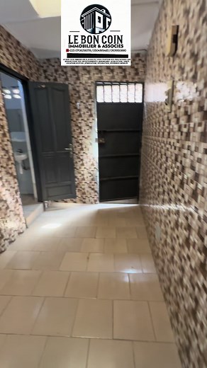 À louer ( disponible) Maison basse de 02 pièces, située à Yopougon Carrefour Agbayate, non loin de l’église des Saints des Derniers Jours, avec accès facile. Loyer : 80 000 FCFA Intéressé(e) ? Contactez-nous dès maintenant pour plus d'informations ou pour organiser une visite ! ☎️• Téléphone : 05 04 19 54 83 ☎️• WhatsApp : 07 08 21 80 78 ☎️• Autre numéro : 01 01 95 08 90 Rejoignez-nous sur Telegram pour plus d'offres : https://t.me/le_bon_coin_immobilier