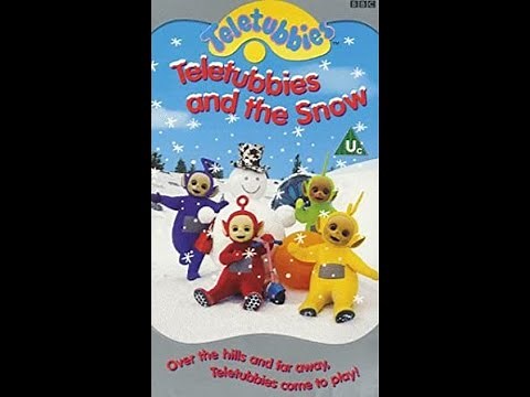 Opening & Closing to Teletubbies and the Snow UK VHS (1999)