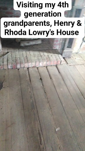 Visiting my Ancestors house Proud of being a Lowry | Ron Locklear