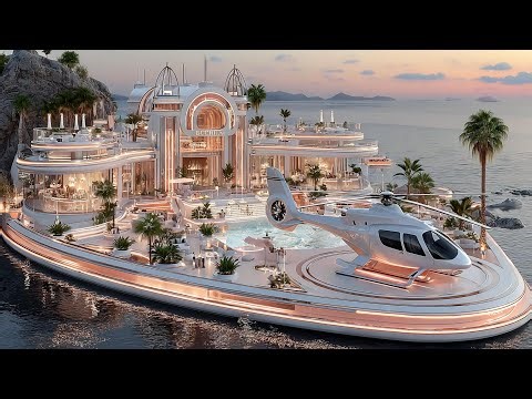 World’s Most Expensive $500 Million Mansion Tour | Floating Helipad + Infinity Pool