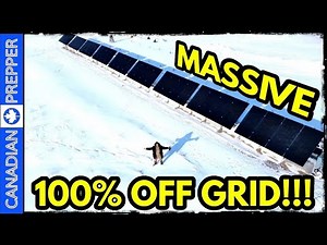 Canadian Winter SOLAR System, -40° DEGREE READY! Complete Build.